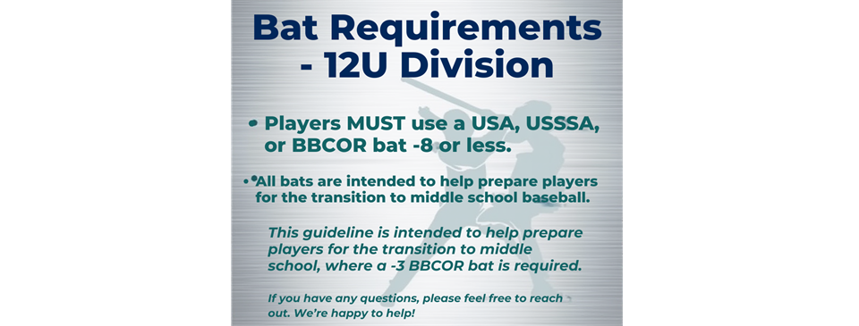 Bat Requirements